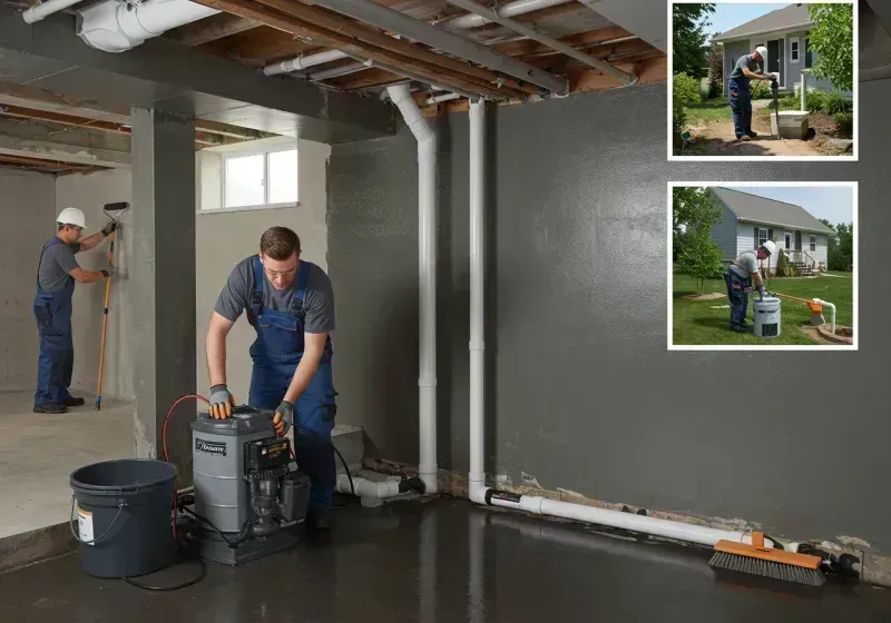 Basement Waterproofing and Flood Prevention process in Cactus Flat, AZ